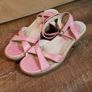 Pink Dansko Sandals